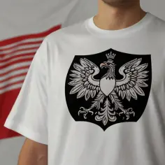 Koszulka z godłem Polski: Patriotyczny symbol na co dzień